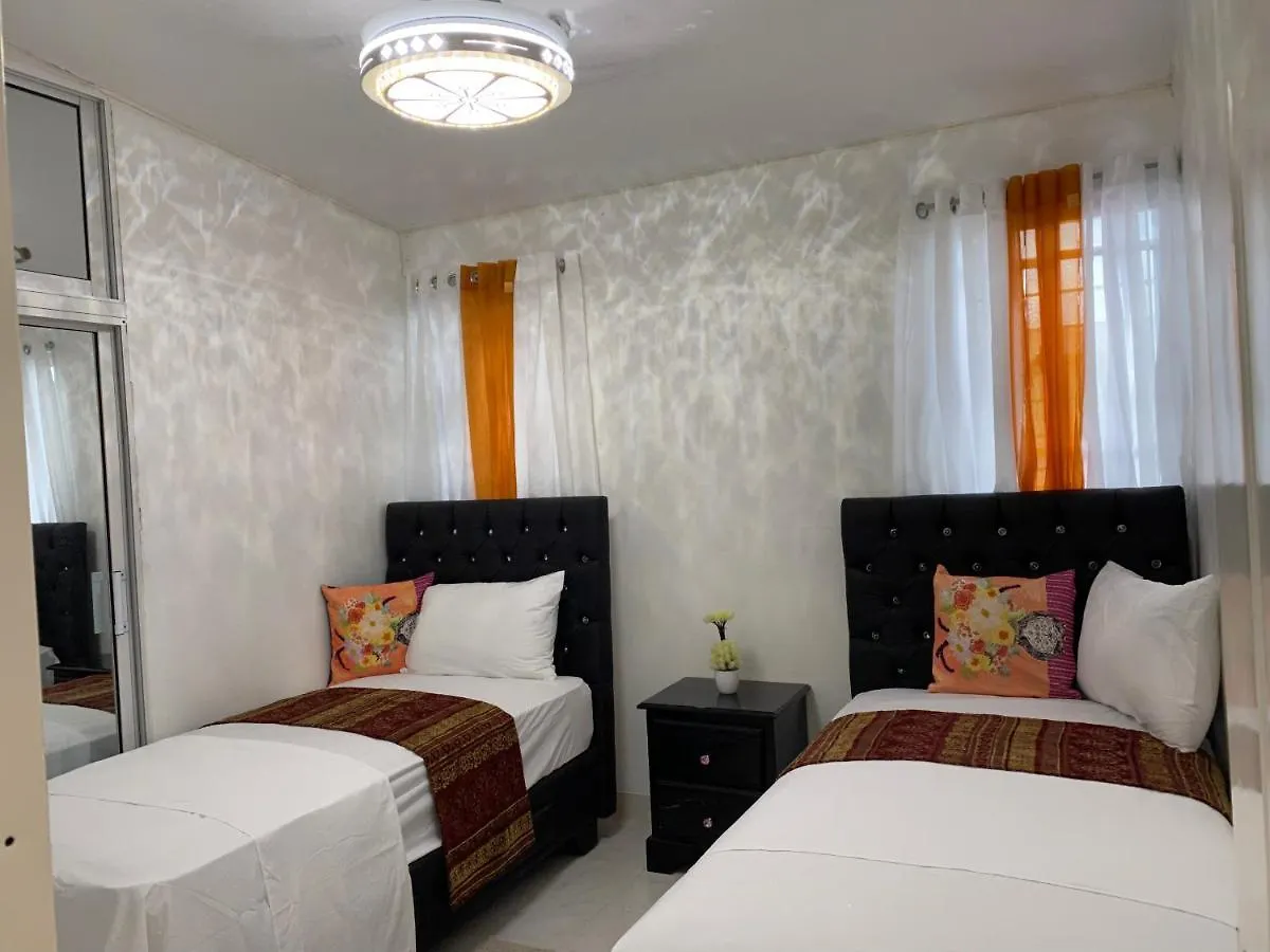 7 Santiago Monumental Area Lovely Specially 4 You - Cozy3 Bedrooms Wifi- Caribe Tours - Colinas Mall And Transportation 24 Hours Apartment For 7 Peoples 圣地亚哥洛斯卡巴